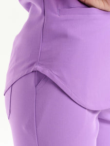 Apollo Scrub Top - Wisteria Purple