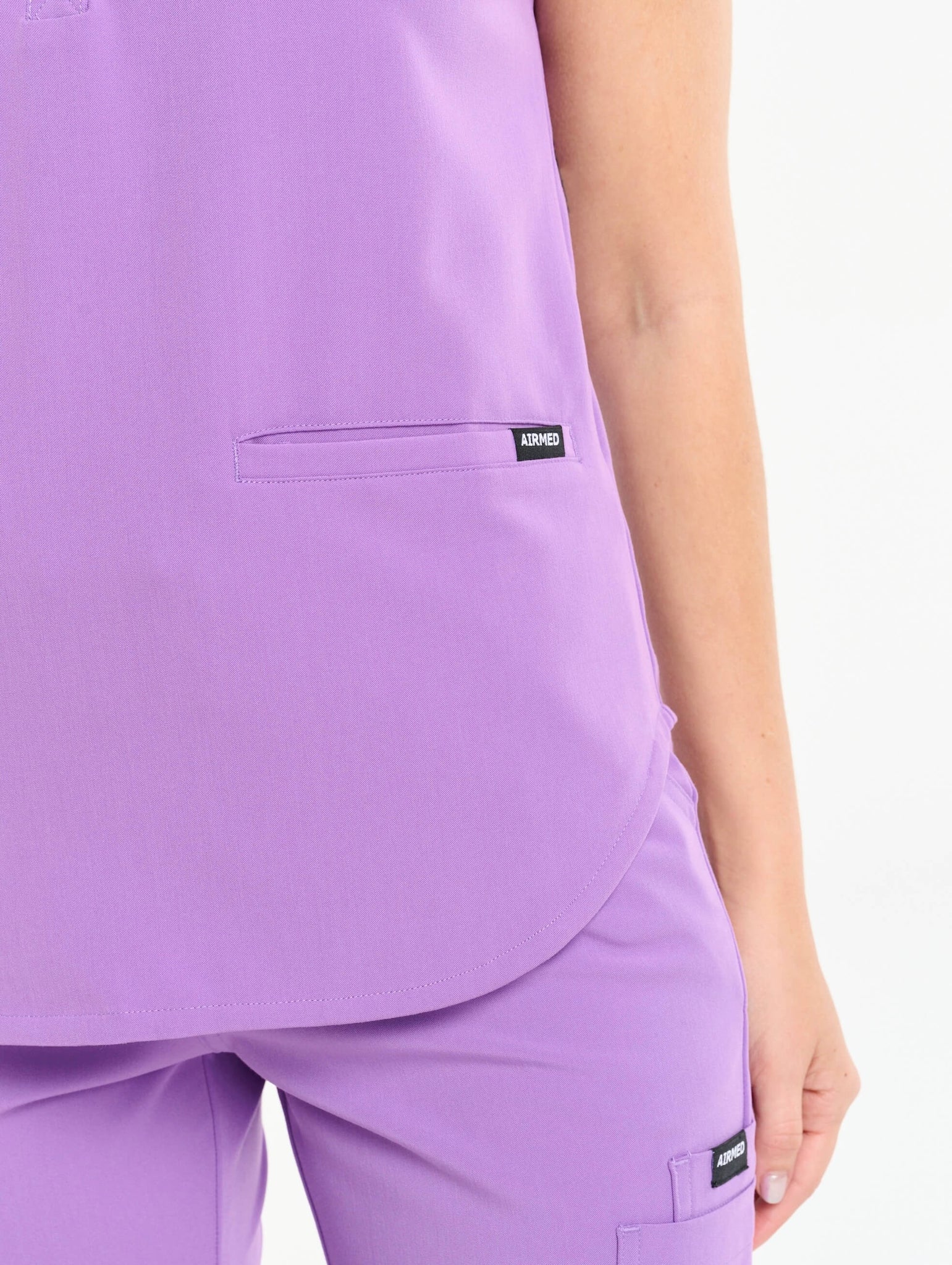Apollo Scrub Top - Wisteria Purple