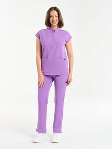 Apollo Scrub Top - Wisteria Purple
