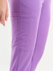 Aspire Jogger Scrub Pants - Wisteria Purple