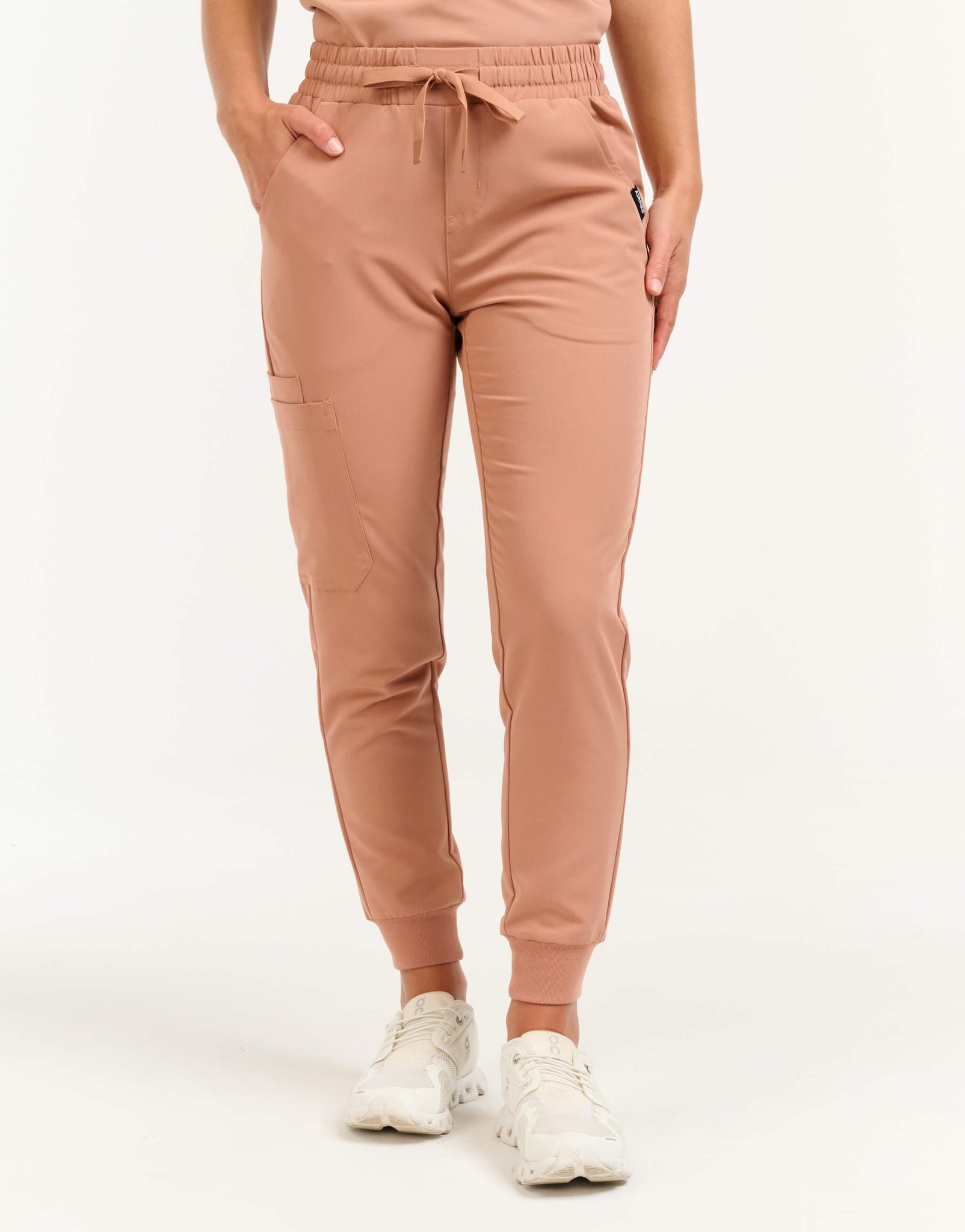 Aspire V Neck Top and Joggers - Canyon Clay