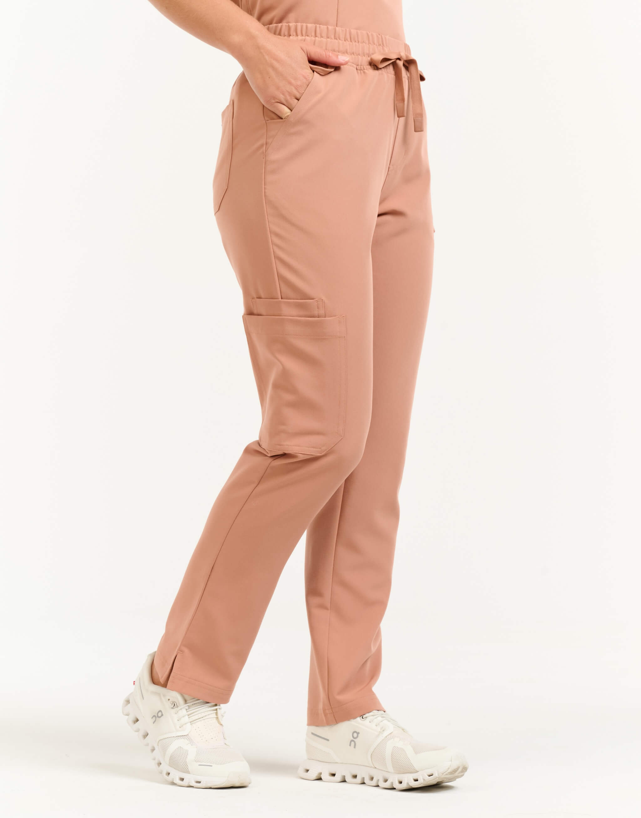 Aspire Straight Leg Scrub Pants - Canyon Clay