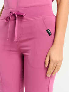 Essential Jogger Scrub Pants - Red Violet