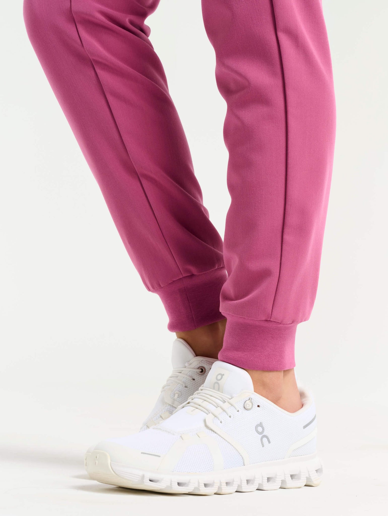 Essential Jogger Scrub Pants - Red Violet