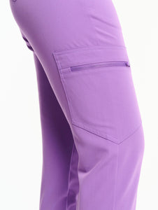 Essential Jogger Scrub Pants - Wisteria Purple