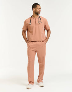 Aspire Straight Leg Scrub Pants - Canyon Clay