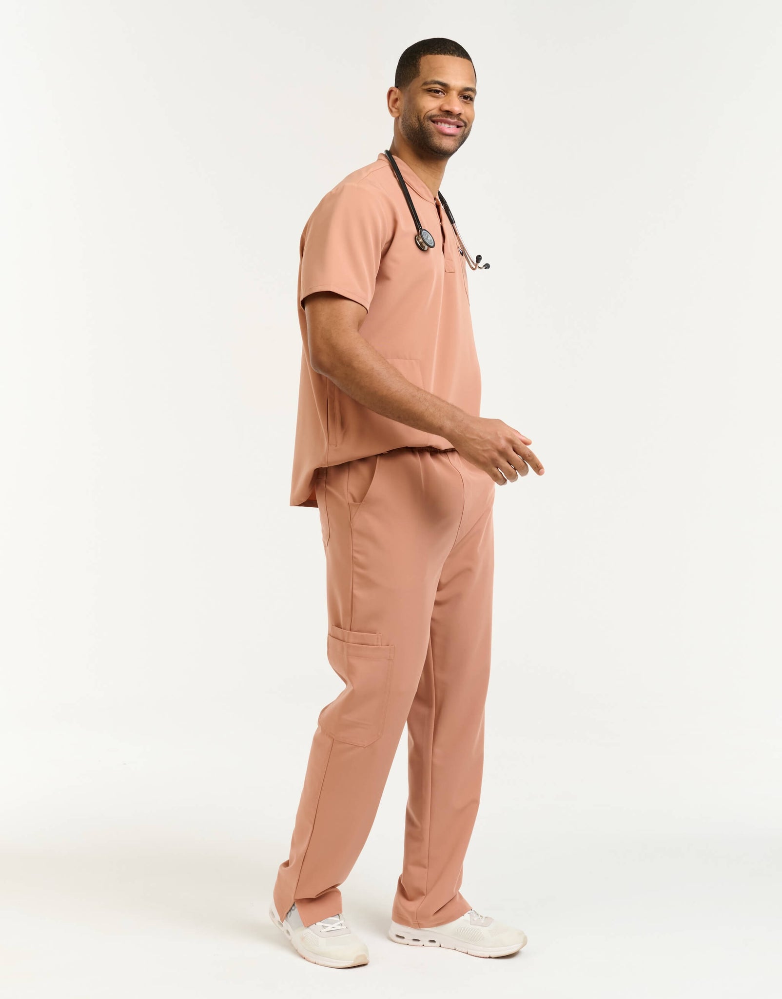 Aspire Straight Leg Scrub Pants - Canyon Clay