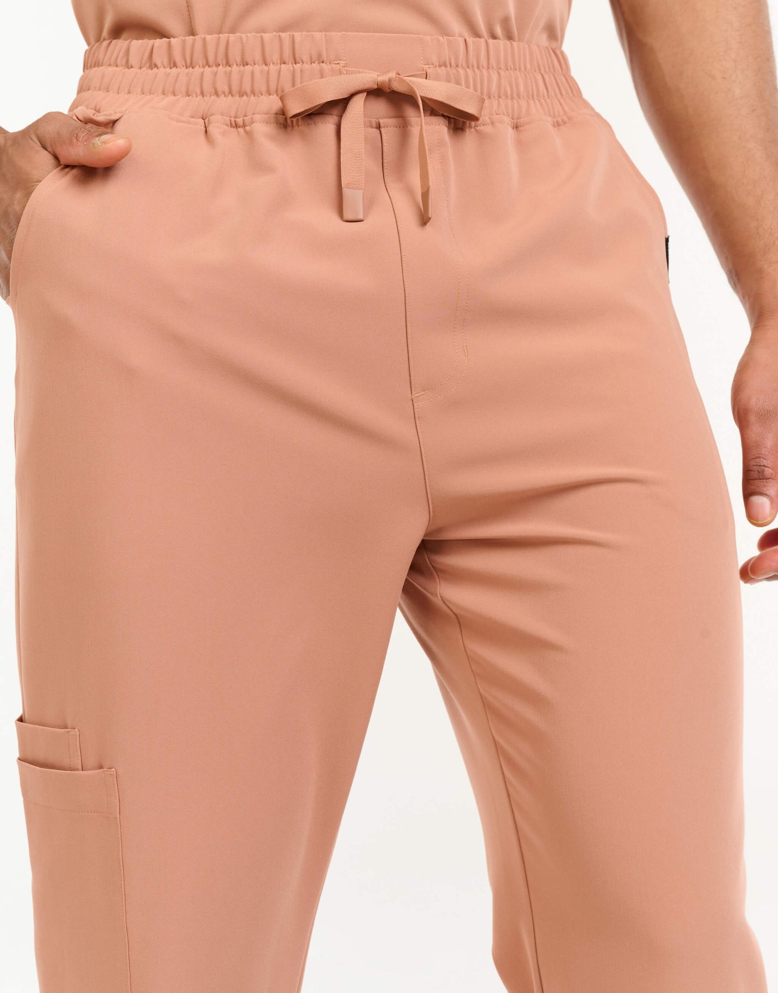 Aspire V Neck Top and Straight Leg Pants - Canyon Clay