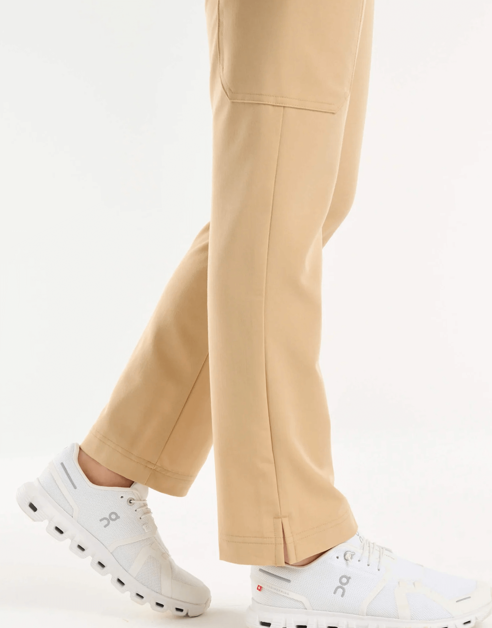 Essential Multi-Pocket Scrub Pants - Warm Sand