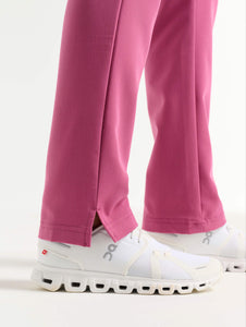 Essential Multi-Pocket Scrub Pants - Red Violet
