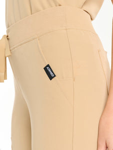 Essential Flare Scrub Pants - Warm Sand