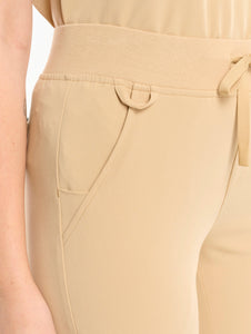Essential Flare Scrub Pants - Warm Sand
