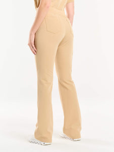 Essential Flare Scrub Pants - Warm Sand
