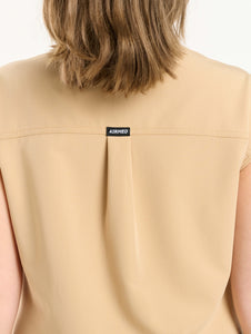 Apollo Scrub Top - Warm Sand