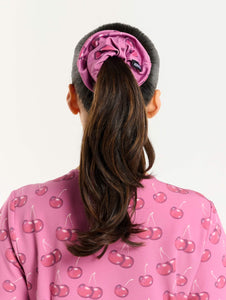 Essential Hair Scrunchie - Cherry Print