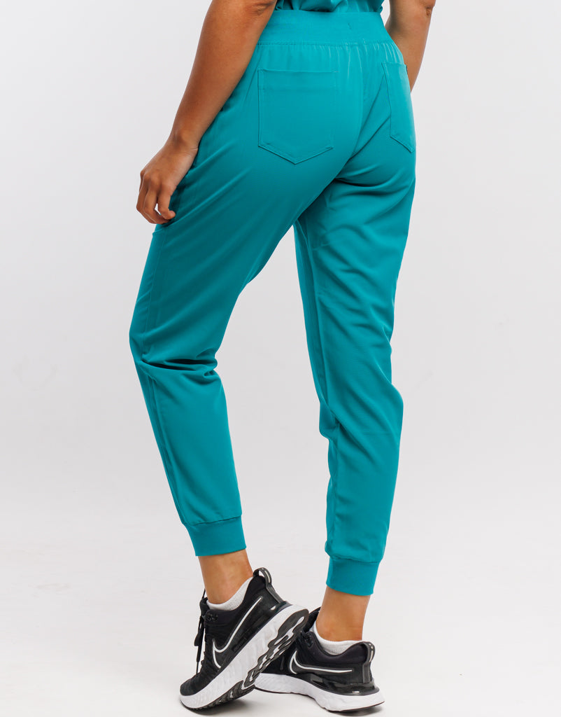 Essential Jogger Scrub Pants - Sydney Teal