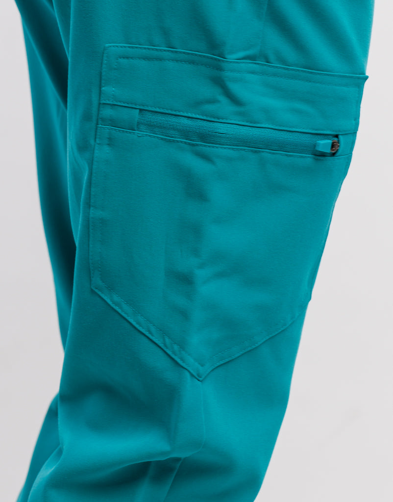 Essential Jogger Scrub Pants - Sydney Teal