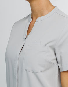 Full Button Scrub Top - Tail Light