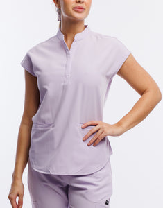Apollo Scrub Top - Pastel Lilac