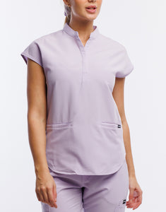 Apollo Scrub Top - Pastel Lilac