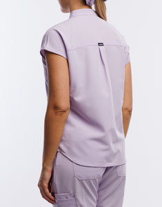 Apollo Scrub Top - Pastel Lilac