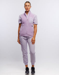 Essential Fleece Vest - Pastel Lilac