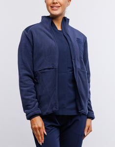 Essential Fleece Jacket - True Navy