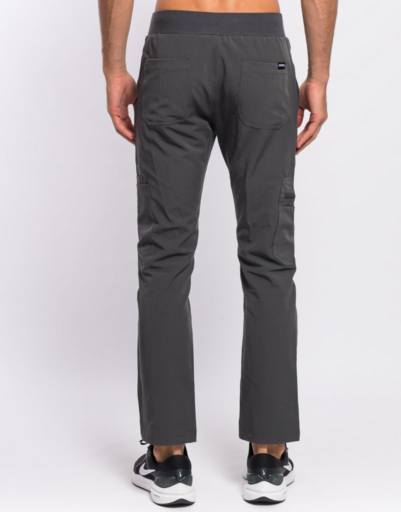 Essential Multi-Pocket Scrub Pants - Asphalt