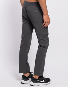 Essential Multi-Pocket Scrub Pants - Asphalt