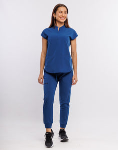 Apollo Scrub Top - Royal Blue