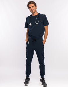 Essential Jogger Scrub Pants - Midnight Navy